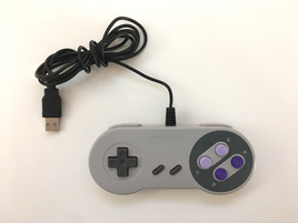 SNES Super Nintendo Style USB Controller Gamepad for PC, MAC, Windows, Linux