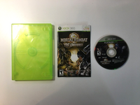 Mortal Kombat Vs. DC Universe (Xbox 360, 2008) Box, Manual & Disc, No Cover Art