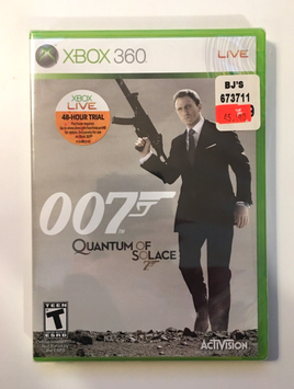 007 Quantum Of Solace (Microsoft Xbox 360, 200*) Activision - New Sealed