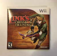 Link's Crossbow Training (Nintendo Wii, 2007) CIB Complete W/Registration Card