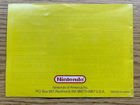 Dr. Mario (Original Nintendo Gameboy, 1990) Original Manual Only - US Seller