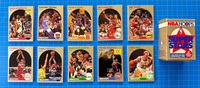 1991 NBA Hoops Superstars Basketball Cards Lot w/ box 97 Cards