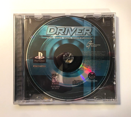 Driver [Black Label] For PS1 (Sony PlayStation 1, 1999) Box & Disc, No Manual