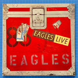 The Eagles Live 2 X LP Asylum 1980 1st USA Press Gatefold No Poster M-!!!!