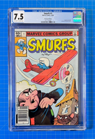 Smurfs #1 (1982) Newsstand Edition - Marvel - Graded CGC 7.5 VF- (Very Fine -)