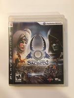 Sacred 2: Fallen Angel for PS3 (Sony PlayStation 3, 2009) CIB Complete US Seller