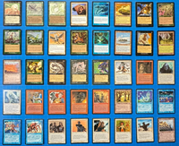 Lot of 40 Vintage MTG Magic Cards Urza's Saga / Fallen Empires / The Dark