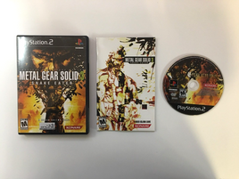 Metal Gear Solid 3: Snake Eater PS2 (Sony PlayStation 2, 2004) CIB Complete