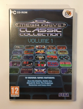 Sega Mega Drive Classic Collection Volume 1 (PC/Windows CD-ROM) Box & Game Disc