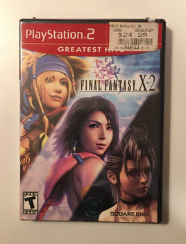 Final Fantasy X-2 [Greatest Hits] PS2 (Sony PlayStation 2, 2003) CIB Complete