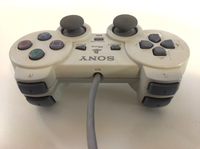 Sony PS One Analog Dual Shock Controller White [SCPH-110] Tested - US Seller