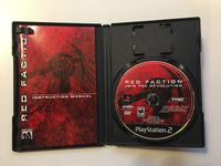 Red Faction [Black Label] PS2 (Sony PlayStation 2, 2001) THQ - CIB Complete
