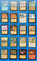 Lot of 40 Vintage MTG Magic Cards Urza's Saga Fallen Empires Prophecy Alliances