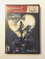 Kingdom Hearts [Greatest Hits] (PlayStation 2, PS2, 2002) Box & Game, No Manual