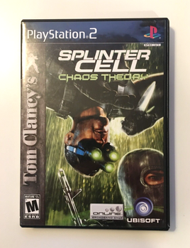 Tom Clancy's Splinter Cell Chaos Theory For PS2 (PlayStation 2) CIB Complete