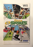 Deca Sports (Nintendo Wii, 2008) Manual Only - No Game - US Seller