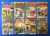 Lot of 11 Jughead Archie Series 1967-85 Archie Group - Silver/Bronze Age Vintage