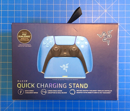 Razer Quick Charging Stand for PS5 [Blue] (PlayStation 5) CIB Complete US Seller