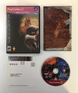 Twisted Metal Black [Greatest Hits] PS2 (Sony Playstation 2, 2001) CIB Complete