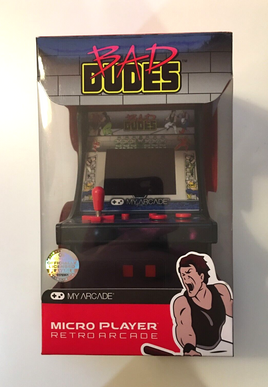 Bad Dudes My Arcade Micro Player Retro Arcade - Playable - Tested - US Seller