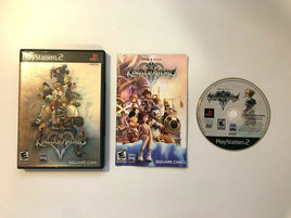 Kingdom Hearts II [Black Label] PS2 (PlayStation 2, 2006) Square Enix - Complete