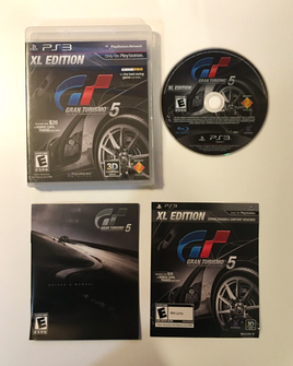 Gran Turismo 5 [XL Edition] PS3 (Sony PlayStation 3, 2012) SCEA - CIB Complete