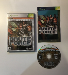 Brute Force [Platinum Hits] (Microsoft Xbox Original, 2003) CIB Complete