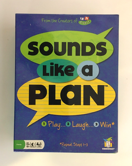 Sounds Like a Plan - Family Board Game 4-8 Players Ages 10+ - CIB Complete