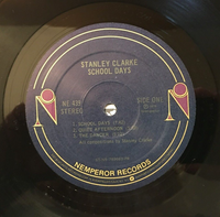 Stanley Clarke - School Days Vinyl LP (1976) Nemperor NE 439 Stereo - US Seller