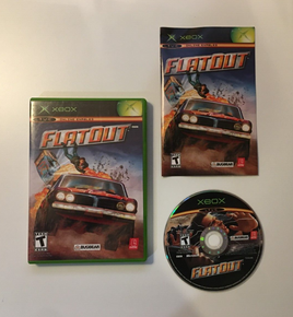 Flatout (Microsoft Xbox Original, 2005) Empire Games - CIB Complete - US Seller