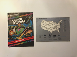 War Room (Coleco ColecoVision, 1983) Manual & Data Card Only - US Seller