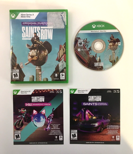 Saints Row [Criminal Customs Edition] (Xbox Series X / Xbox One, 2022) CIB