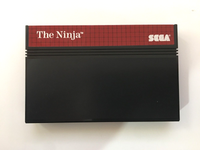 The Ninja (Sega Master System, 1987) Box & Game, No Manual - Tested - US Seller