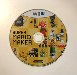 Super Mario Maker (Nintendo Wii U, 2015) Game Disc Only - US Seller