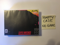 Warlock for SNES Super Nintendo Custom Box that fits Cartridge (Not Authentic)