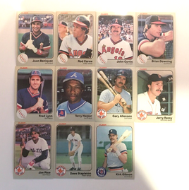 1983 Fleer Baseball Cards [Gray Border] - Lot of 11 Cards - MLB - US Seller