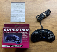 Sega CD CONTROLLER Super Pad by Performance for Sega Genesis and Sega CD