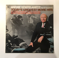 Andre Kostelanetz: Today's Greatest Movie Hits LP Vinyl Record Columbia CL 2756