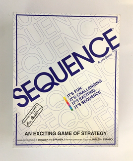 Sequence Board Game - Strategy (Jax, 1995) 2-12 Players Ages 7+ - CIB Complete