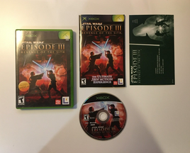 Star Wars Episode III Revenge Of The Sith (Microsoft Xbox, 2005) CIB Complete