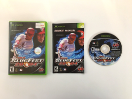 MLB Slugfest 2004 (Microsoft Original Xbox, 2003) Midway - CIB Complete - Tested