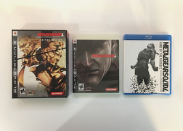 PS3 Metal Gear Solid 4: Guns of the Patriots Limited Edition + Saga Vol 2 - CIB