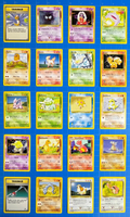 40 Vintage Pokémon TCG Cards Collection Lot NM-LP All Unique Base Set / Set 2