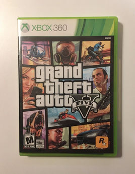 Grand Theft Auto V 5 GTA (Microsoft Xbox 360) Rockstar - Box, Discs X 2 & Manual