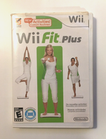 Wii Fit Plus [For Balance Bundle] (Nintendo Wii, 2009) CIB - No Balance Board