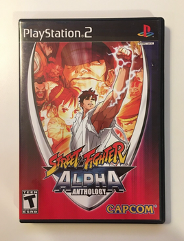 Street Fighter Alpha Anthology For PS2 (Sony PlayStation 2, 2006) CIB Complete