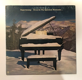 Supertramp - Even in the Quietest Moments LP 1977 (SP 4634) A&M 12" Vinyl Record