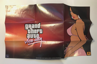 Grand Theft Auto Vice City For PS2 (PlayStation 2, 2002) Box, Game & Poster
