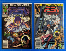 2 Marvel Comics Psi-Force lot #11 #13, Great condition