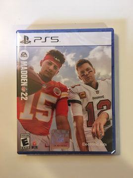 Madden NFL 22 For PS5 (Sony PlayStation 5, 2021) Brady / Mahomes - New Sealed